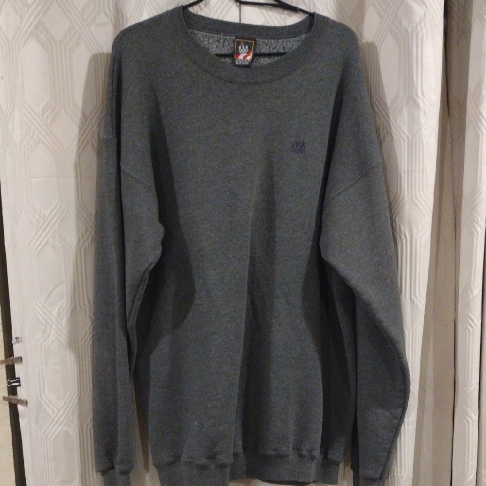 USA Olympics Gray Crewneck Sweater